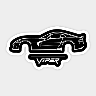 Viper American Sport Car Sticker